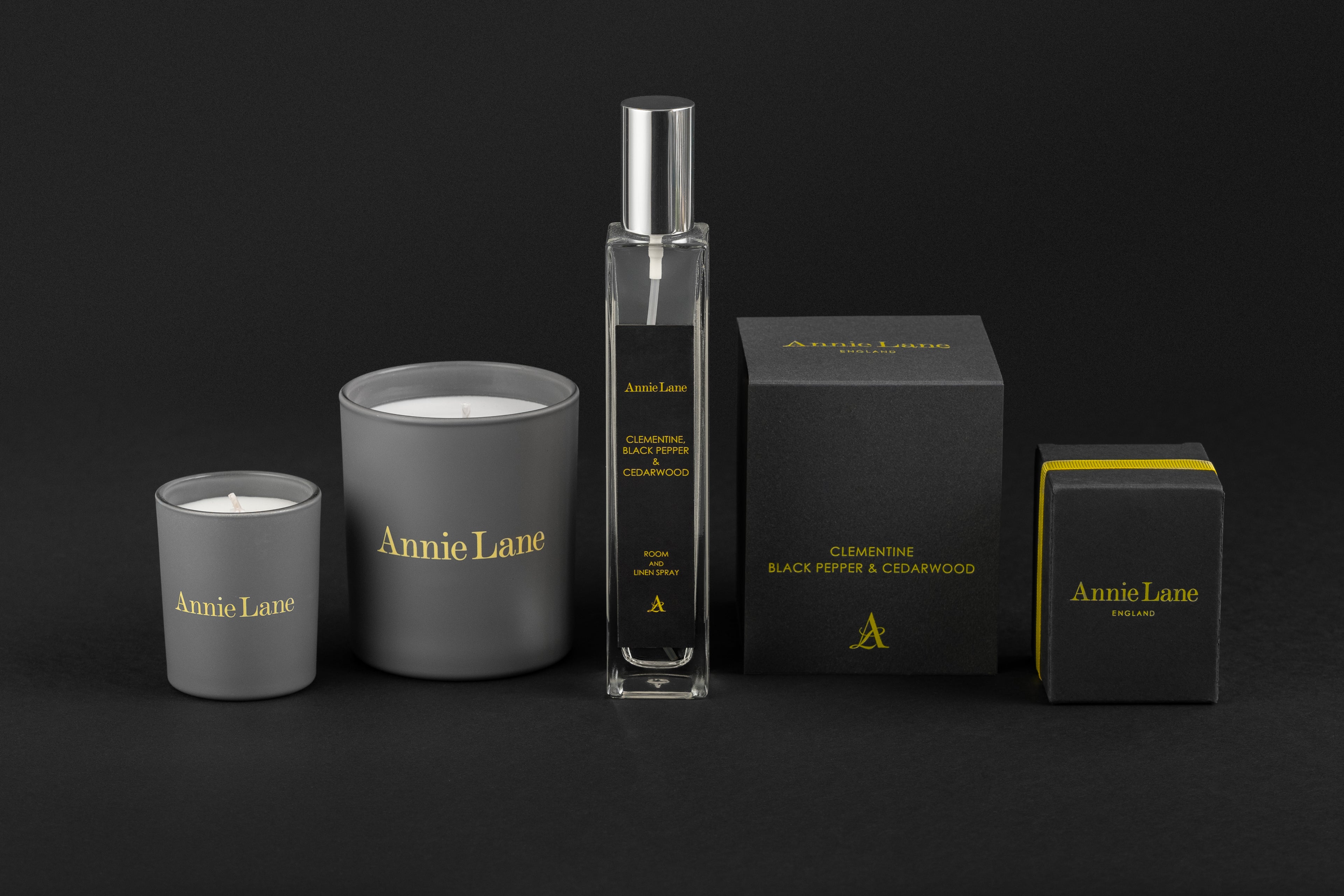 Clementine, Black Pepper & Cedarwood 30cl Luxury Candle