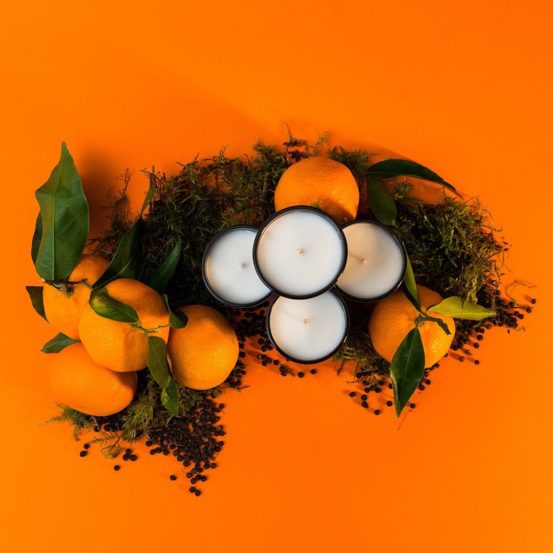 Clementine, Black Pepper & Cedarwood 9cl Votive Candle