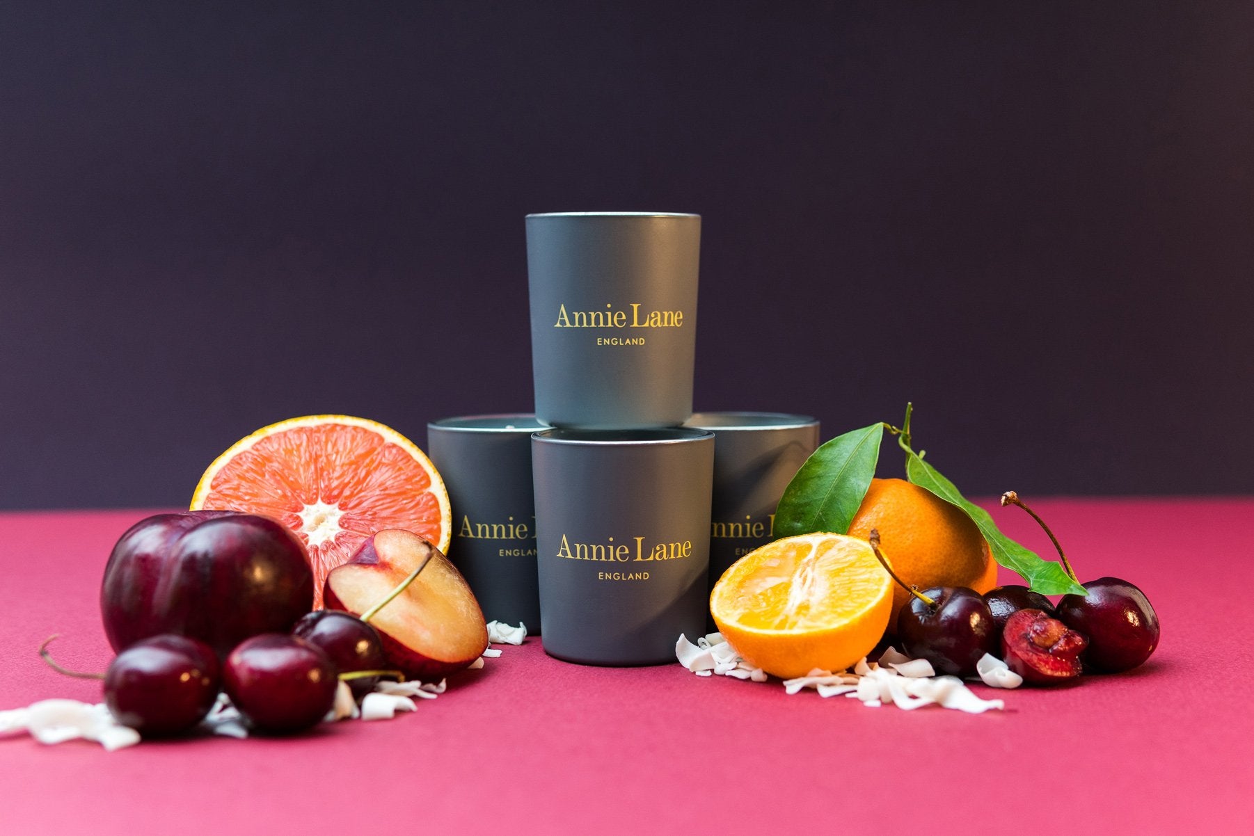 Plum Noir 9cl Votive Candle